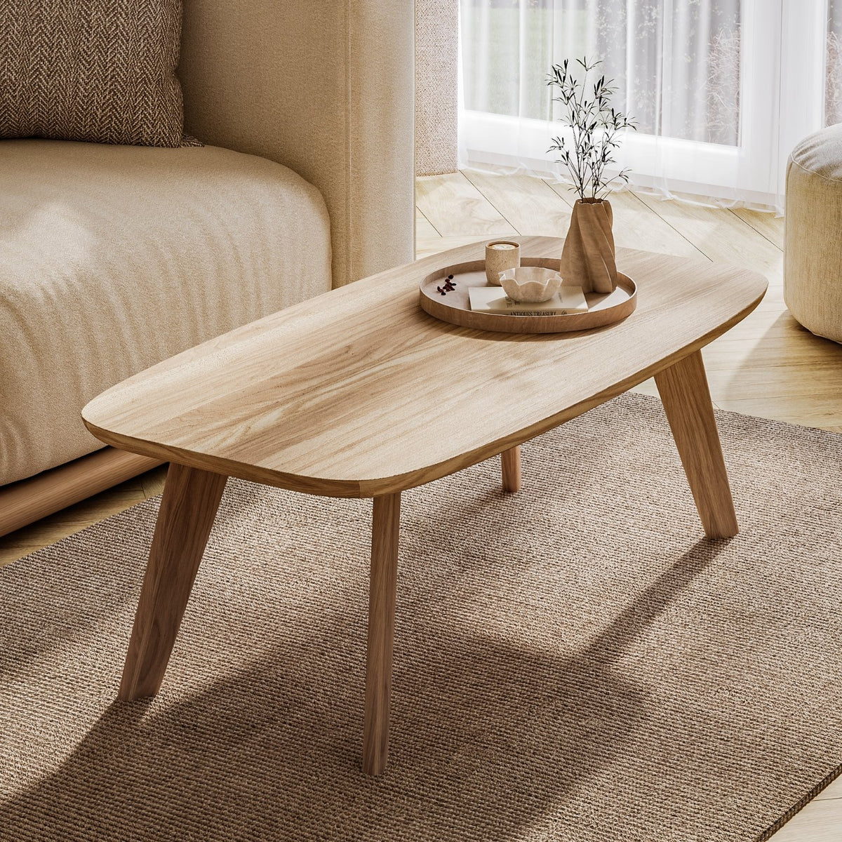 Salontafel LIV van FSC®-massief hout