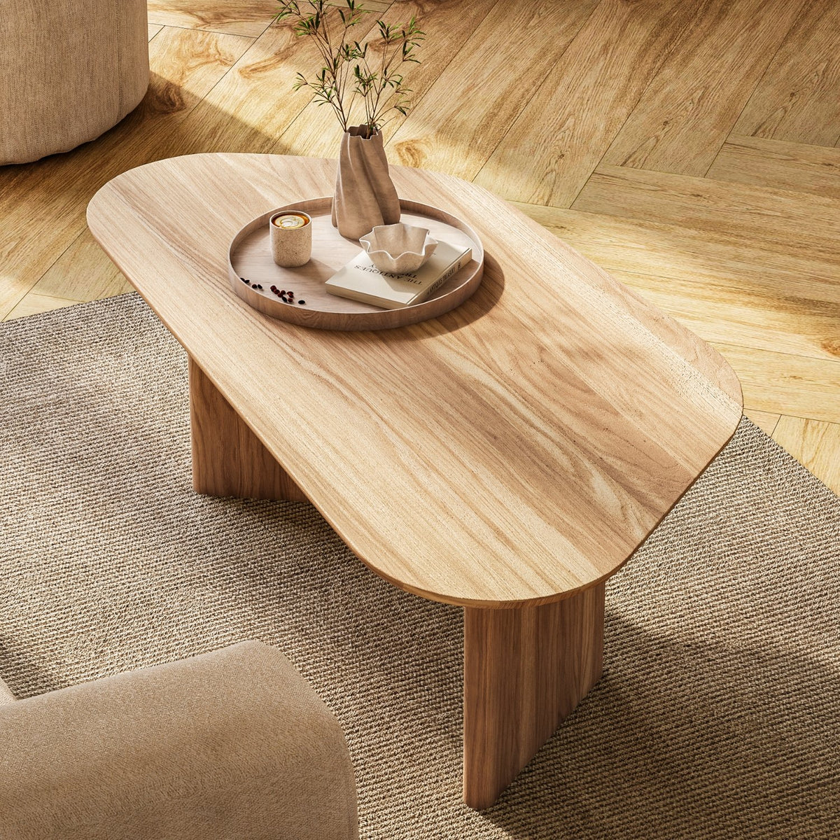 Salontafel RUNA van FSC®-massief hout