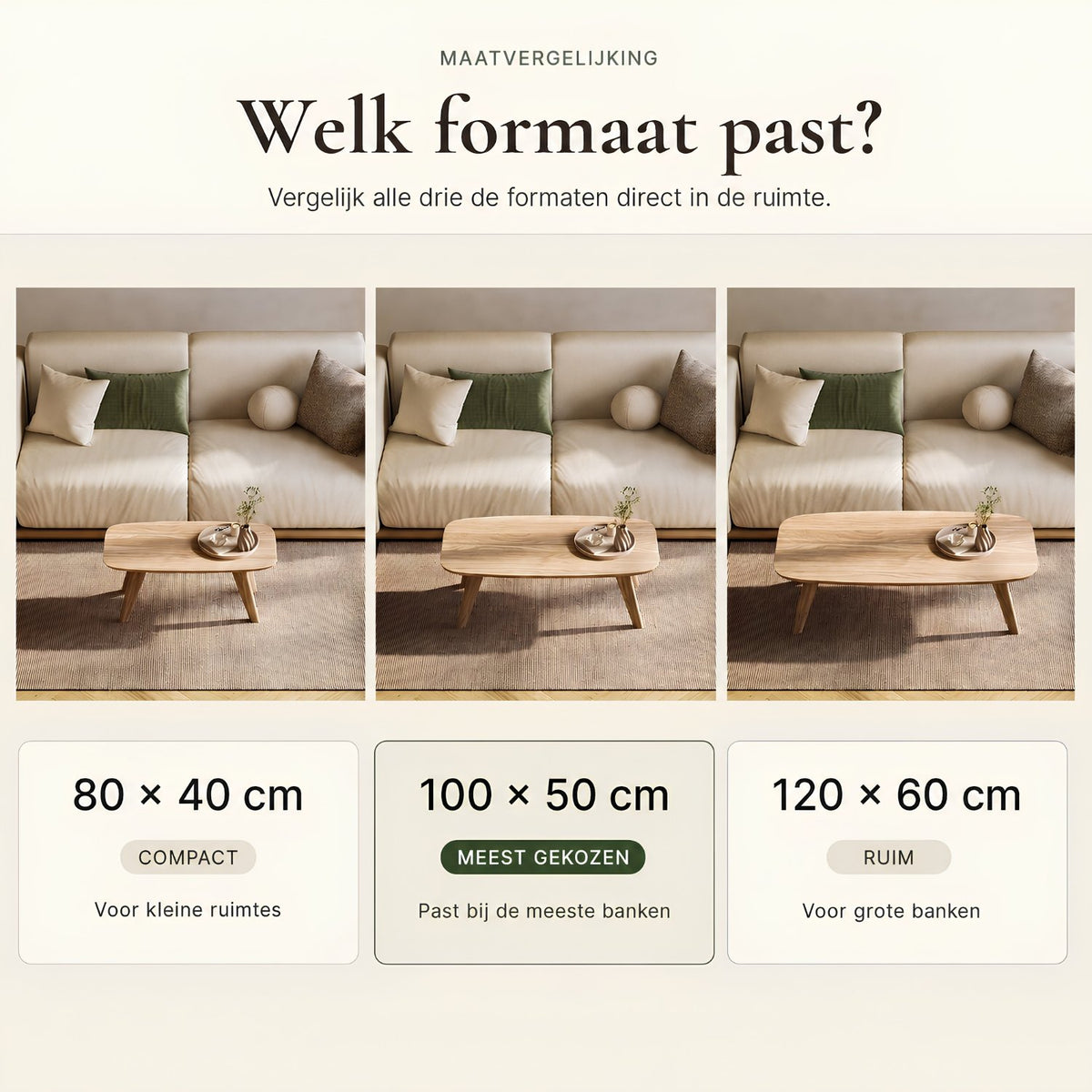 Salontafel LIV van FSC®-massief hout
