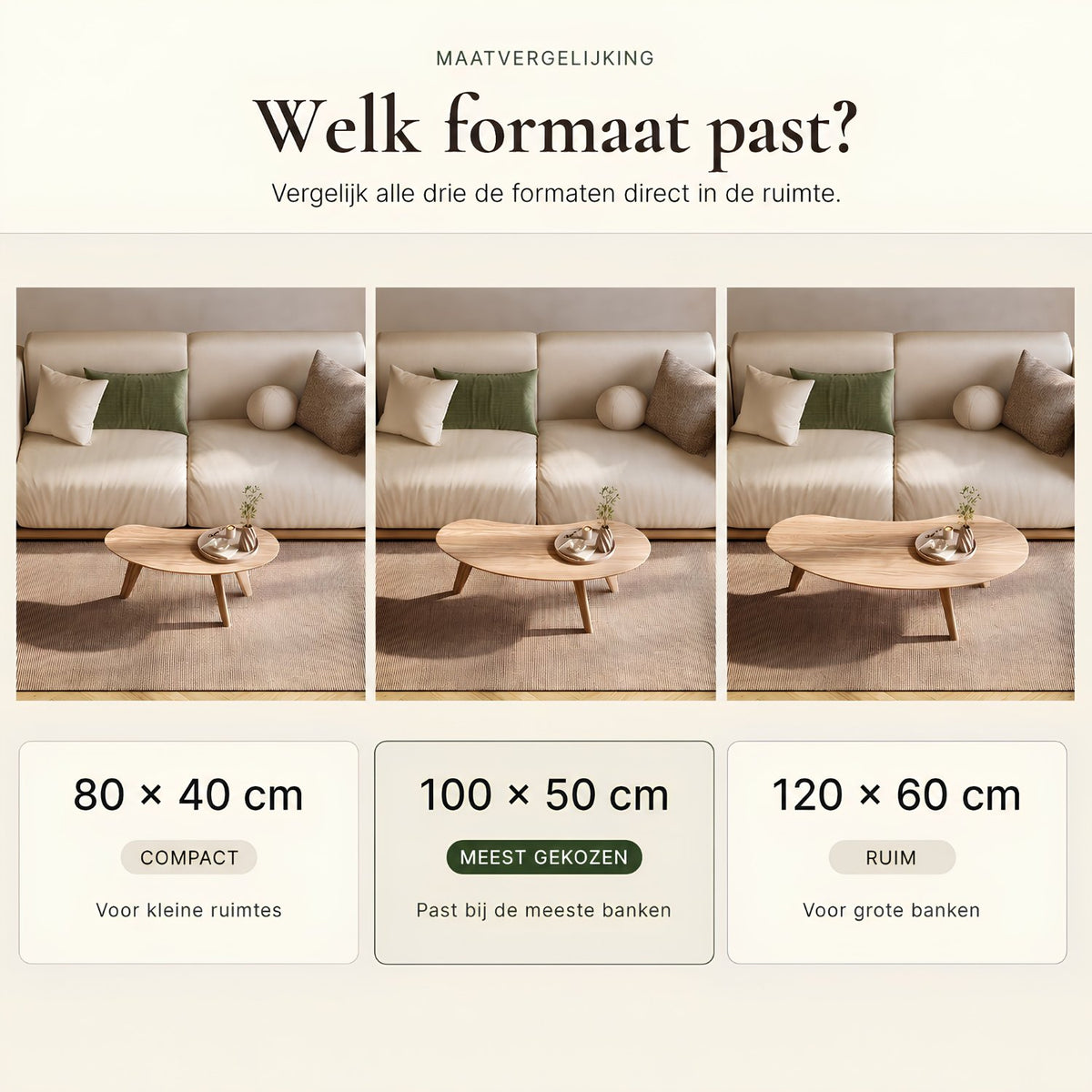 Salontafel VESA van FSC®-massief hout