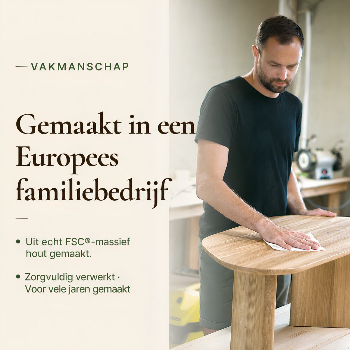 Salontafel LIV van FSC®-massief hout