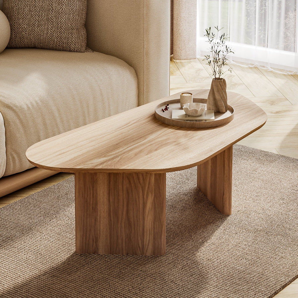 Salontafel RUNA van FSC®-massief hout