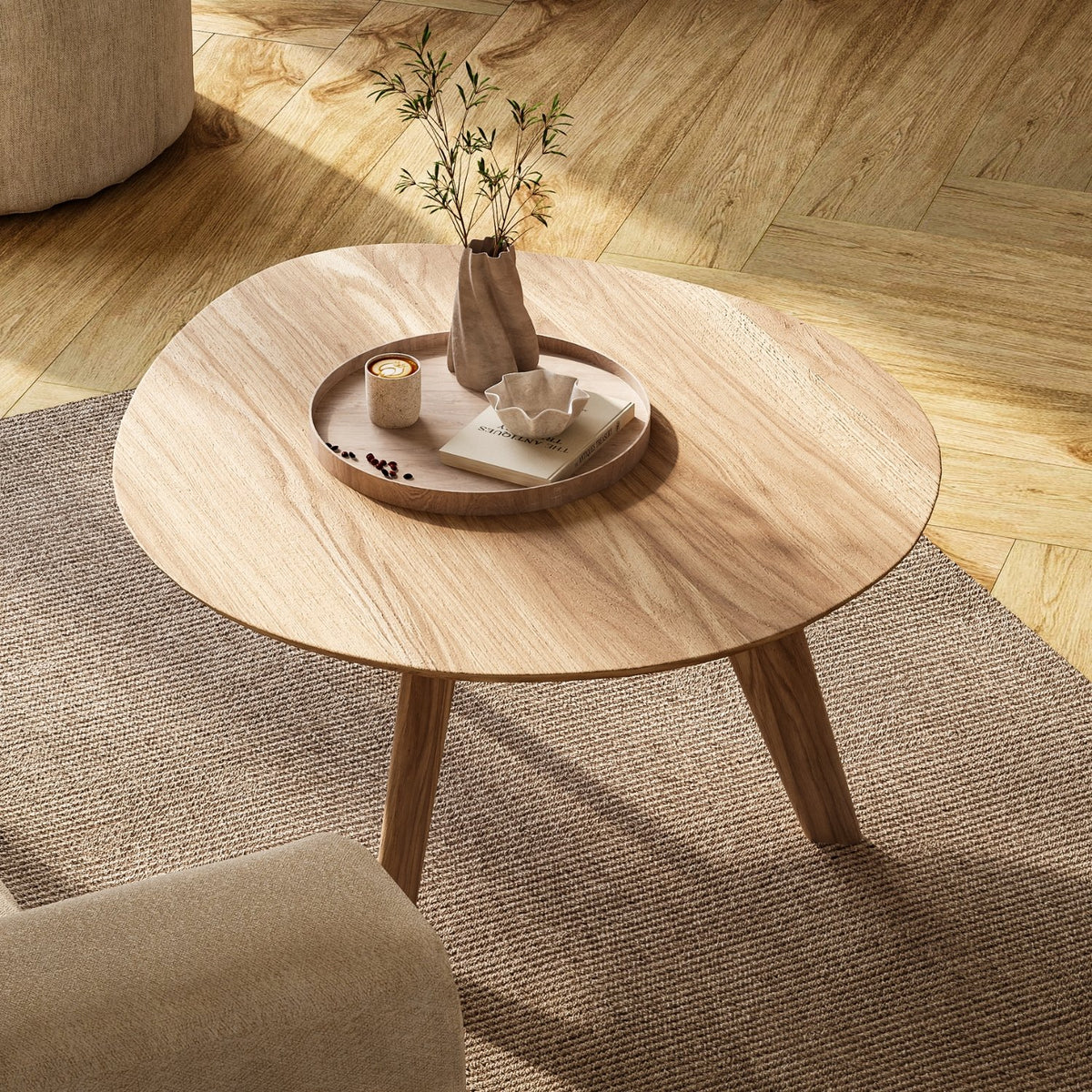 Salontafel ELVA van FSC®-massief hout