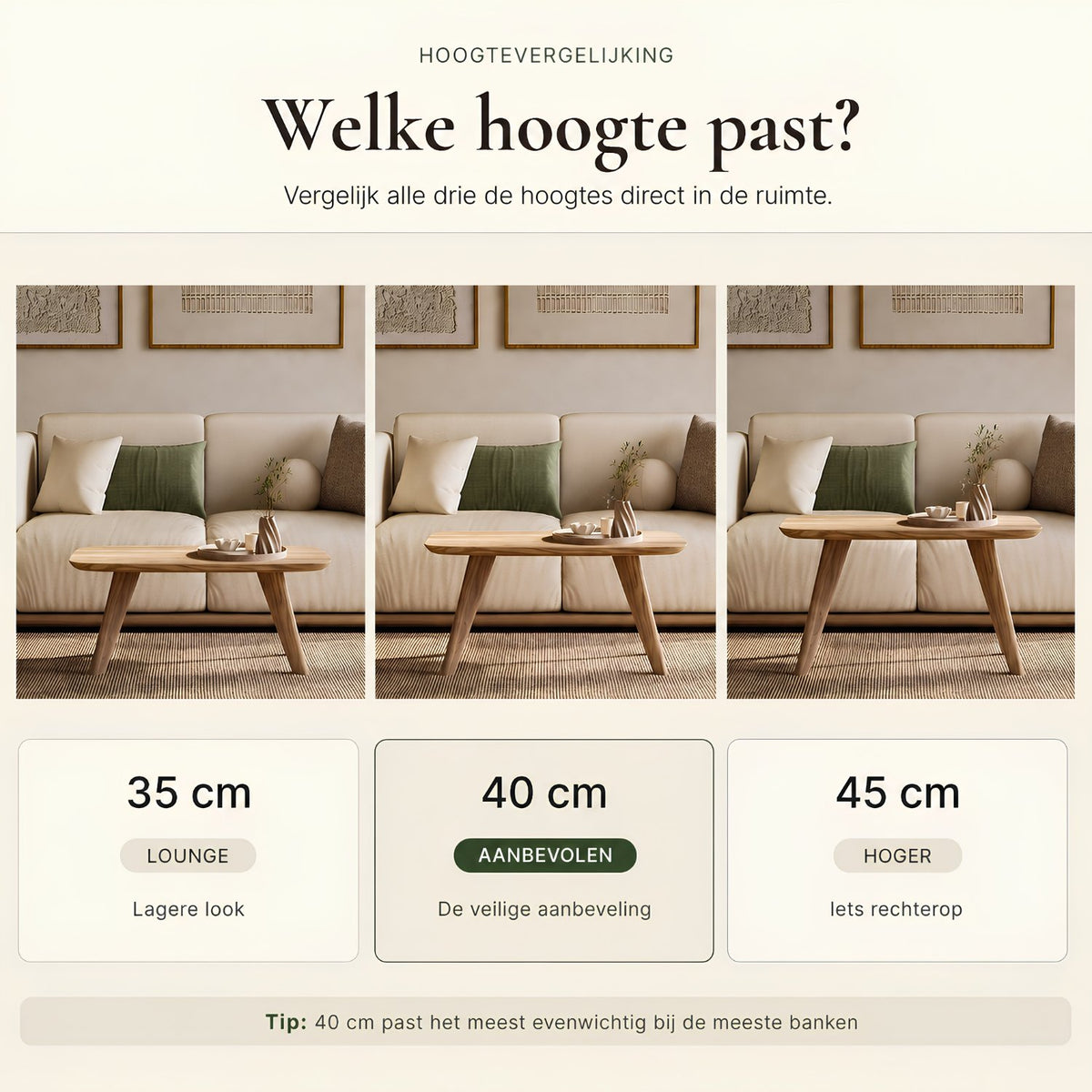 Salontafel LIV van FSC®-massief hout