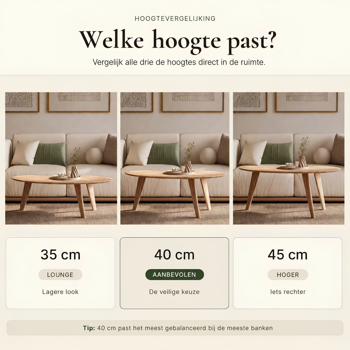 Salontafel VESA van FSC®-massief hout