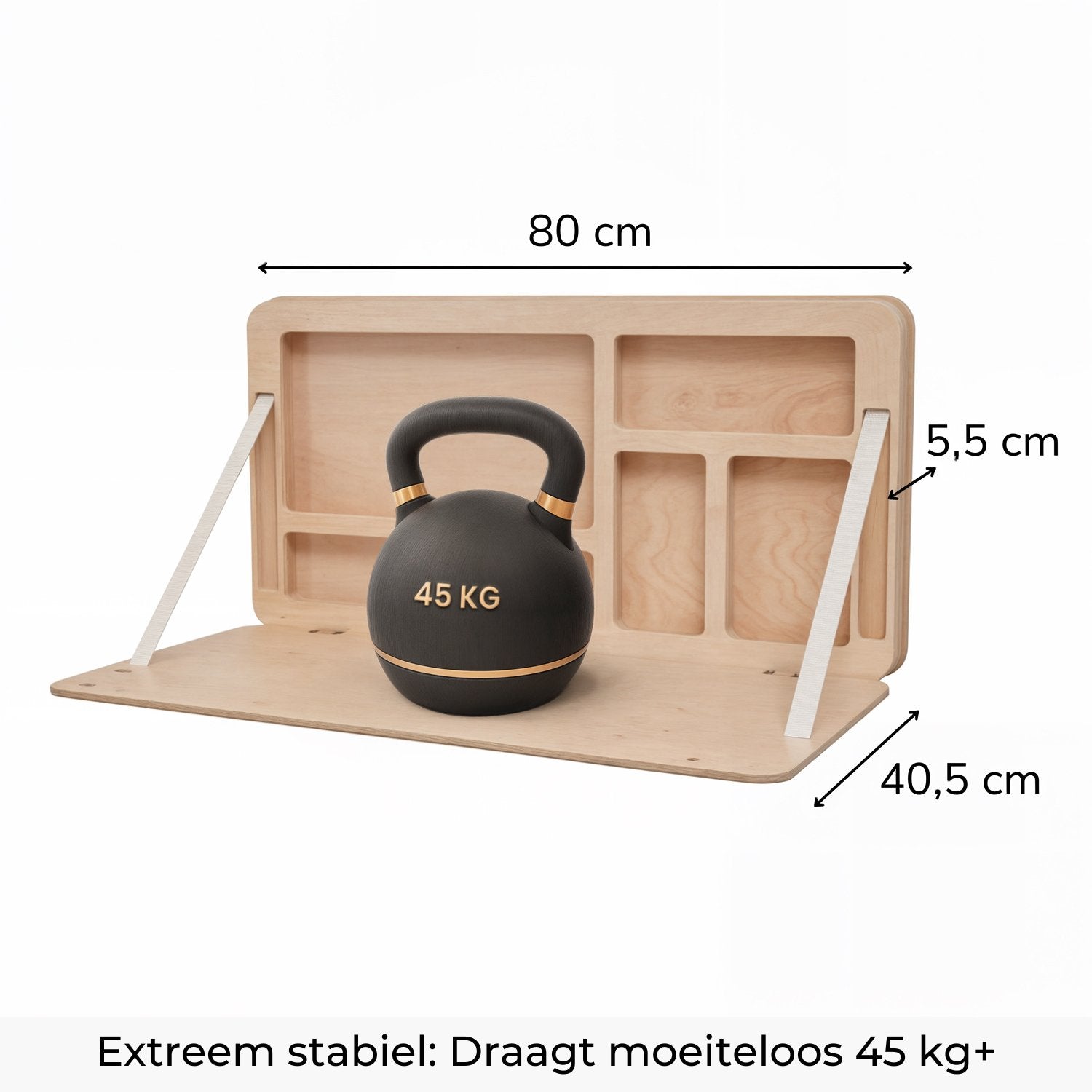 Opvouwbaar wandbureau | NordicDesk